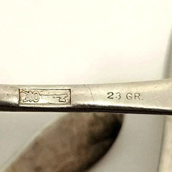 Franklin Silver Plate Co. Lot of 5 Wreath Shield Skeleton Key Hallmark Monogram - Picture 7 of 8